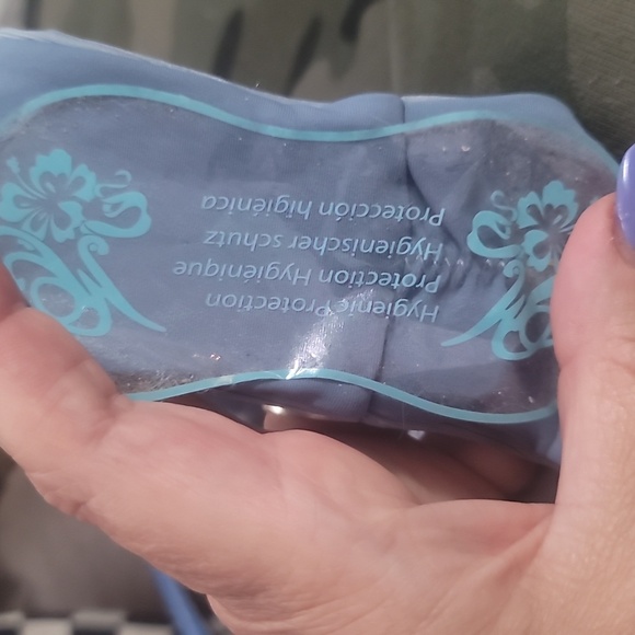 IVY swimwear side tie string bikini bottoms swimsuit small blue ruched back - Picture 5 of 7